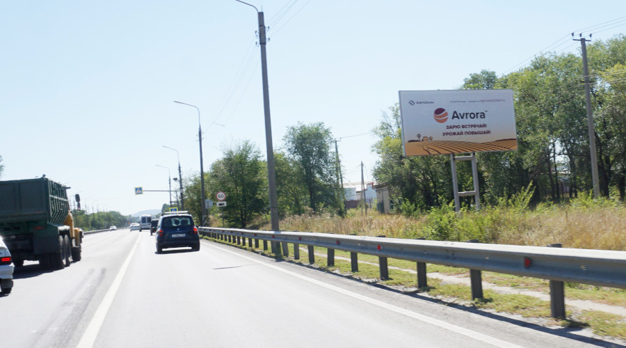 Рекламный щит Невинномысск Р217 с ул. Энергетиков (ГРЭС) перекрёсток
