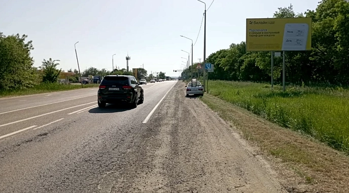 Рекламный щит (билборд) 3х6 трасса Астрахань-Элиста-Ставрополь 572 км+180м справа
